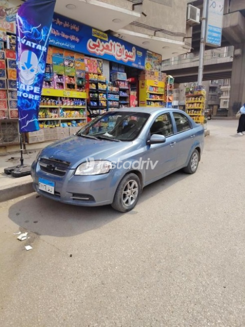 Chevrolet Aveo 2008 Blue Automatic Used for Sale in El Haram - 3