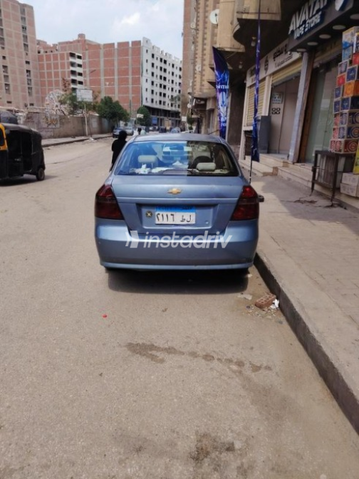 Chevrolet Aveo 2008 Blue Automatic Used for Sale in El Haram - 4
