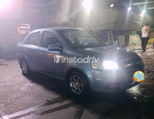 Chevrolet Aveo 2008 Blue Automatic Used for Sale in El Haram - 7