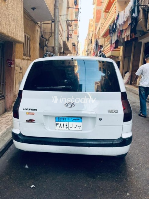 Hyundai Matrix 2001 White Automatic Used for Sale in Beheira - 3