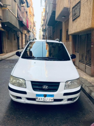 Hyundai Matrix 2001 White Automatic Used for Sale in Beheira