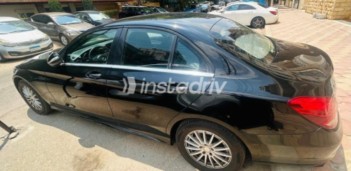 Mercedes C 180 2015 Black Automatic Used for Sale in Cairo - 3