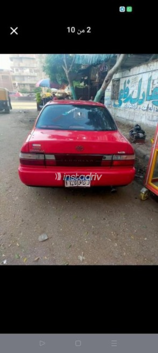 Toyota Corolla 1997 Red Manual Used for Sale in Cairo - 5