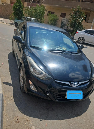 Hyundai Elantra 2016 Black Automatic Used for Sale in Greater Cairo ( Cairo + Giza)