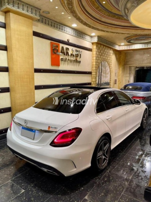 مرسيدس C 180 2019 أبيض أوتوماتيك مستعملة للبيع في الإسكندرية - 5