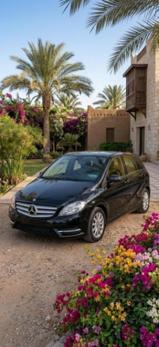 Mercedes B 180 2014 Black Automatic Used for Sale in Cairo