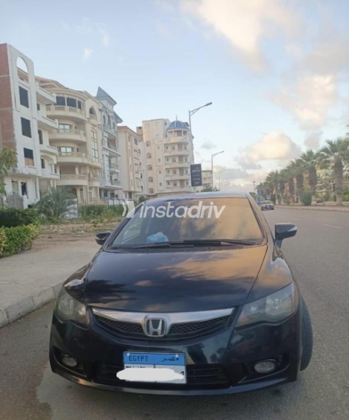 Honda Civic 2007 Black Automatic Used for Sale in Port Said - 2