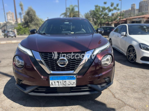 Nissan Juke 2021 Burgundy Automatic Used for Sale in Alexandria - 3