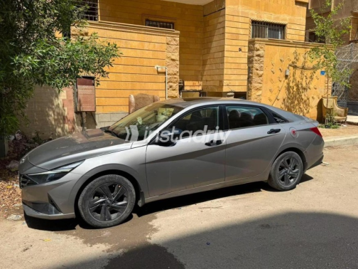 Hyundai Elantra CN7 2021 Silver Automatic Used for Sale in 6 October - 1