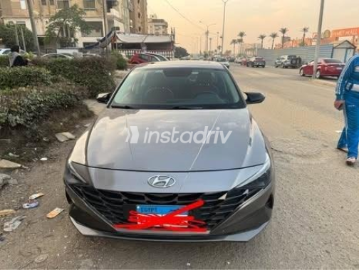 Hyundai Elantra CN7 2021 Silver Automatic Used for Sale in 6 October - 3