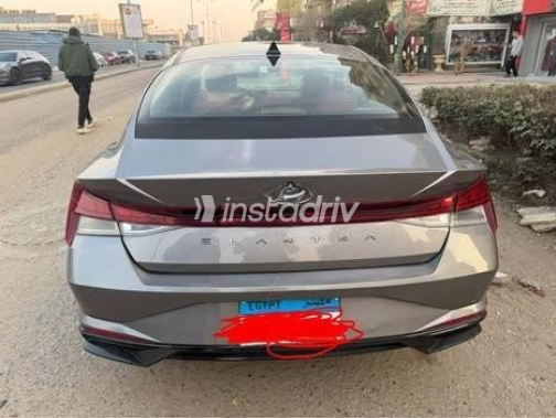 Hyundai Elantra CN7 2021 Silver Automatic Used for Sale in 6 October - 4