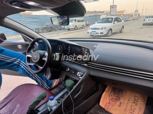 Hyundai Elantra CN7 2021 Silver Automatic Used for Sale in 6 October - 7