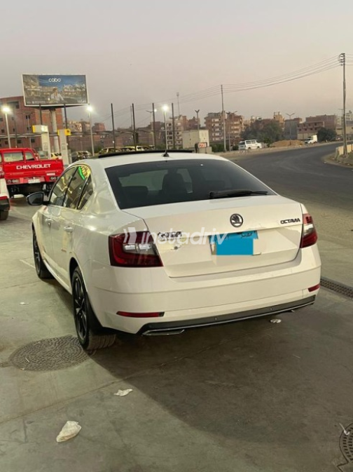 سكودا اوكتافيا A7 2020 أبيض أوتوماتيك مستعملة للبيع في المحلة - 6
