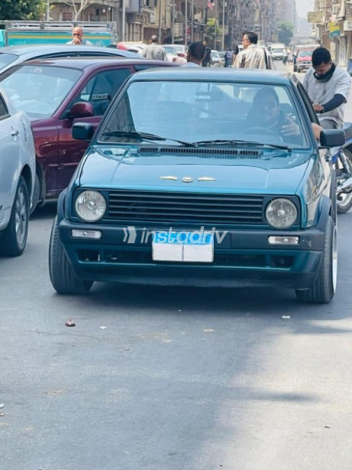 فولكس فاغن جولف 2 1992 أخضر يدوي مستعملة للبيع في الخانكة - 1