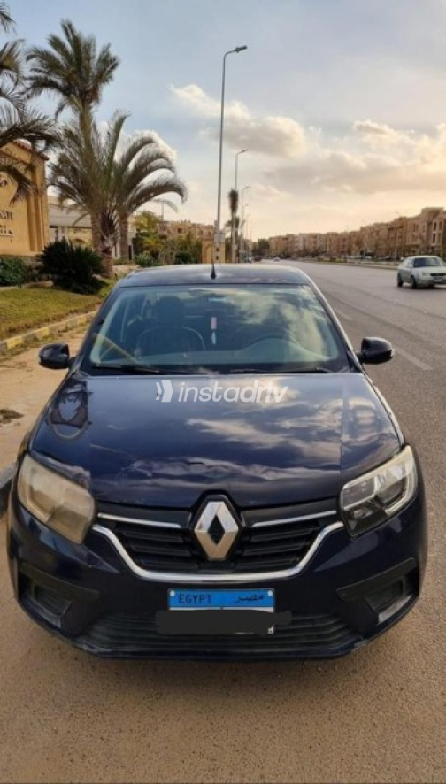 رينو لوجان 2019 أزرق أوتوماتيك مستعملة للبيع في القاهرة - 6