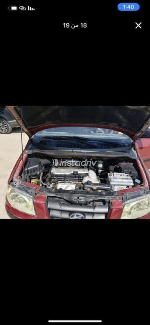 Hyundai Matrix 2005 Red Automatic Used for Sale in El Minya - 7
