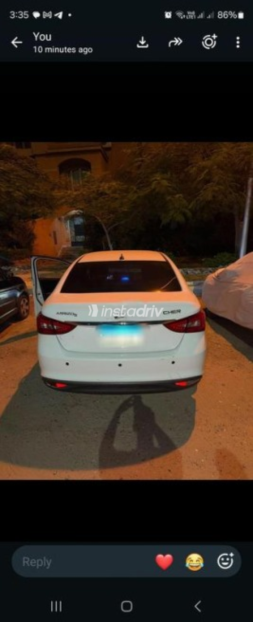 Chery Arrizo 5 2023 White Automatic Used for Sale in Sheikh Zayed City - 7