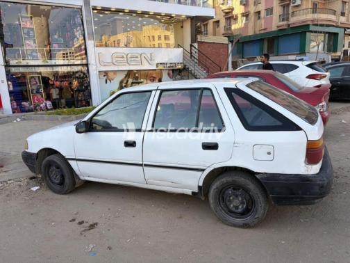 Hyundai Excel 1996 White Manual Used for Sale in 6 October - 1
