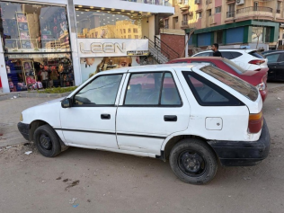 Hyundai Excel 1996 White Manual Used for Sale in 6 October