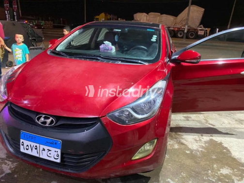 Hyundai Elantra MD 2012 Red Automatic Used for Sale in Alexandria - 1