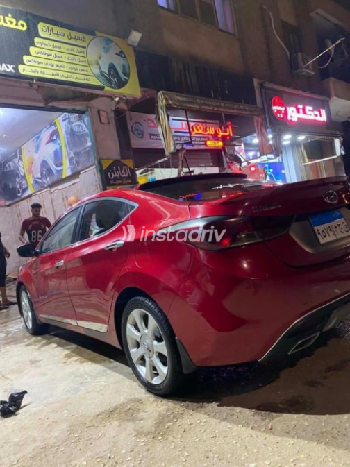 Hyundai Elantra MD 2012 Red Automatic Used for Sale in Alexandria - 2
