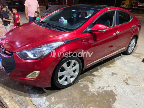 Hyundai Elantra MD 2012 Red Automatic Used for Sale in Alexandria - 3