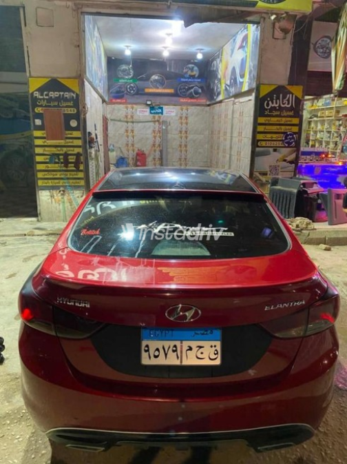 Hyundai Elantra MD 2012 Red Automatic Used for Sale in Alexandria - 6