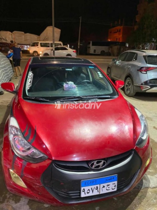Hyundai Elantra MD 2012 Red Automatic Used for Sale in Alexandria - 8