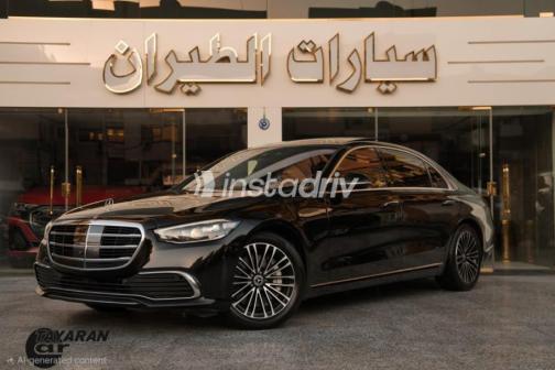 مرسيدس S 450 2023 أسود أوتوماتيك مستعملة للبيع في مدينة نصر - 3