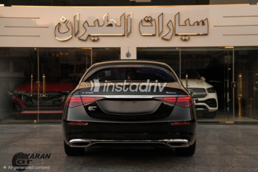 مرسيدس S 450 2023 أسود أوتوماتيك مستعملة للبيع في مدينة نصر - 6