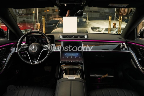 مرسيدس S 450 2023 أسود أوتوماتيك مستعملة للبيع في مدينة نصر - 7