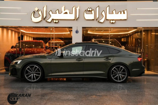 Audi A5 2024 Green Automatic Used for Sale in Nasr city - 3