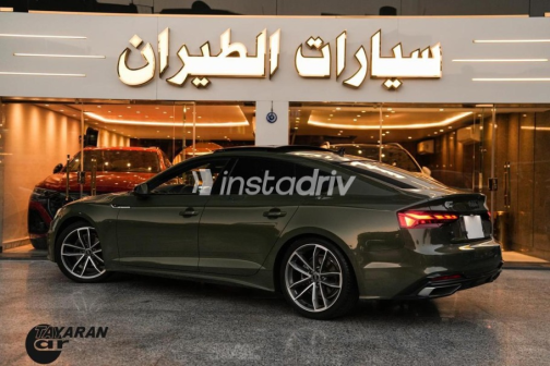 Audi A5 2024 Green Automatic Used for Sale in Nasr city - 4