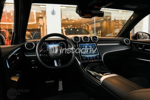Mercedes GLC 300 2024 Black Automatic Used for Sale in Nasr city - 10