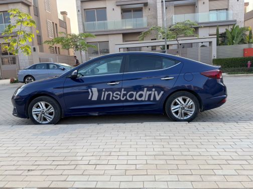 Hyundai Elantra AD 2024 Blue Automatic Used for Sale in Greater Cairo ( Cairo + Giza) - 8