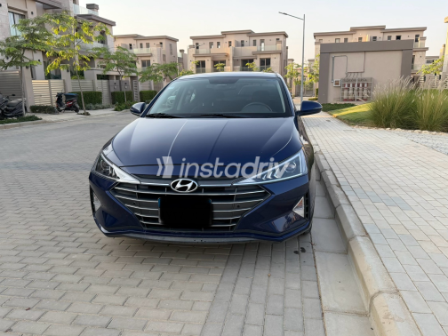 Hyundai Elantra AD 2024 Blue Automatic Used for Sale in Greater Cairo ( Cairo + Giza) - 9