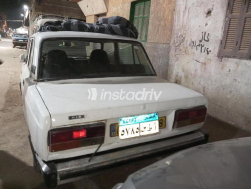 Lada 2107 2007 White Manual Used for Sale in Cairo - 1