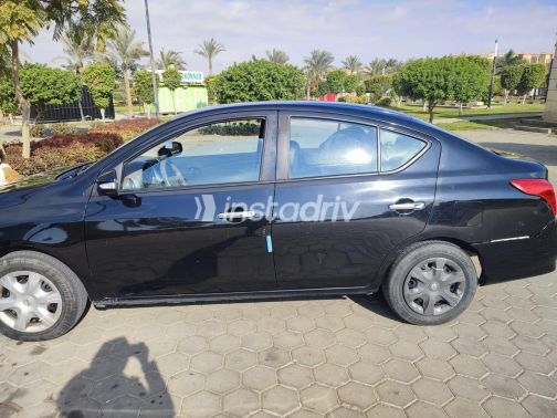 Nissan Sunny 2020 Black Automatic Used for Sale in Greater Cairo ( Cairo + Giza) - 1