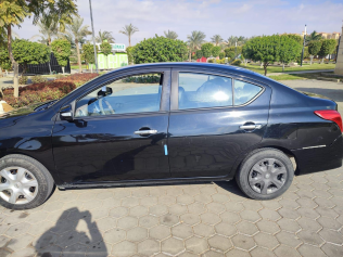 Nissan Sunny 2020 Black Automatic Used for Sale in Greater Cairo ( Cairo + Giza)