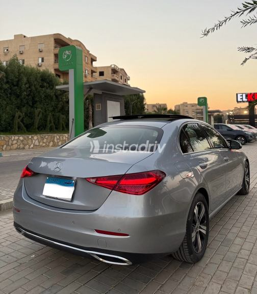 Mercedes C 180 2024 Silver Automatic Used for Sale in Greater Cairo ( Cairo + Giza) - 1