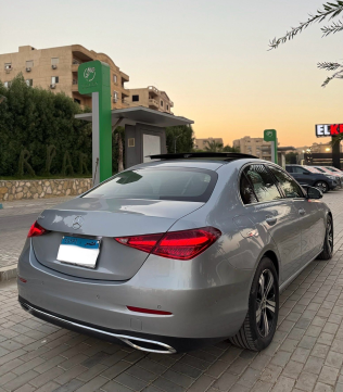 Mercedes C 180 2024 Silver Automatic Used for Sale in Greater Cairo ( Cairo + Giza)
