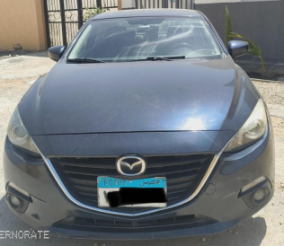 Mazda 3 2017 Dark Blue Automatic Used for Sale in 10th of Ramadan