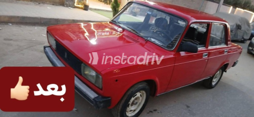 Lada 2105 1995 Red Manual Used for Sale in Sohag - 4