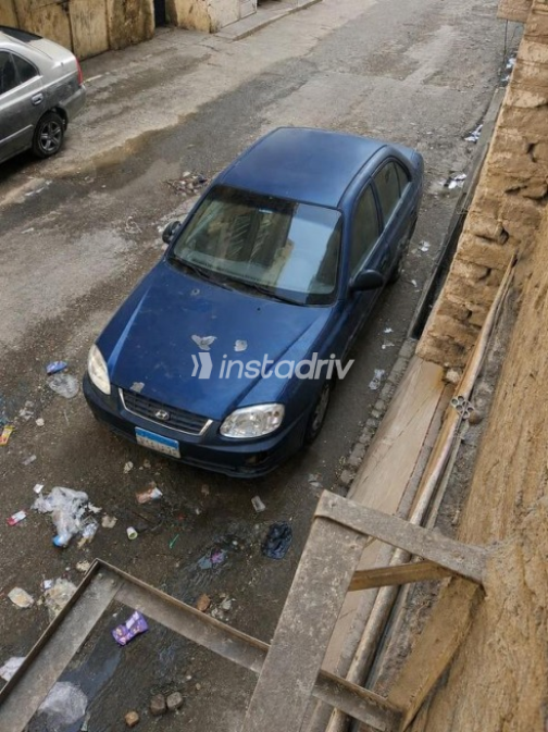 هيونداي فيرنا 2009 أزرق غامق يدوي مستعملة للبيع في القاهرة الكبرى ( القاهرة - الجيزة) - 1