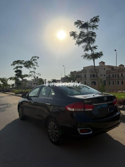 Toyota Belta 2022 Black Automatic Used for Sale in Cairo - 3