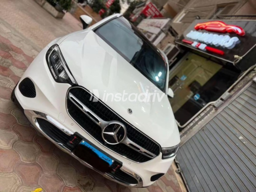 Mercedes GLC 200 2023 White Automatic Used for Sale in Nasr city - 1