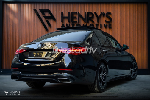 Mercedes C 200 2025 Black Automatic Used for Sale in Greater Cairo ( Cairo + Giza) - 3