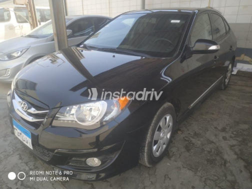 Hyundai Elantra HD 2024 Black Automatic Used for Sale in Cairo - 1