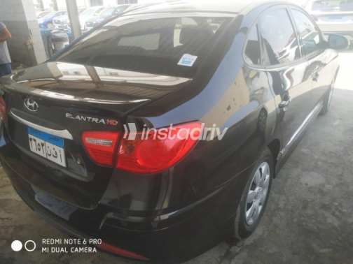 Hyundai Elantra HD 2024 Black Automatic Used for Sale in Cairo - 5