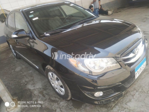 Hyundai Elantra HD 2024 Black Automatic Used for Sale in Cairo - 7